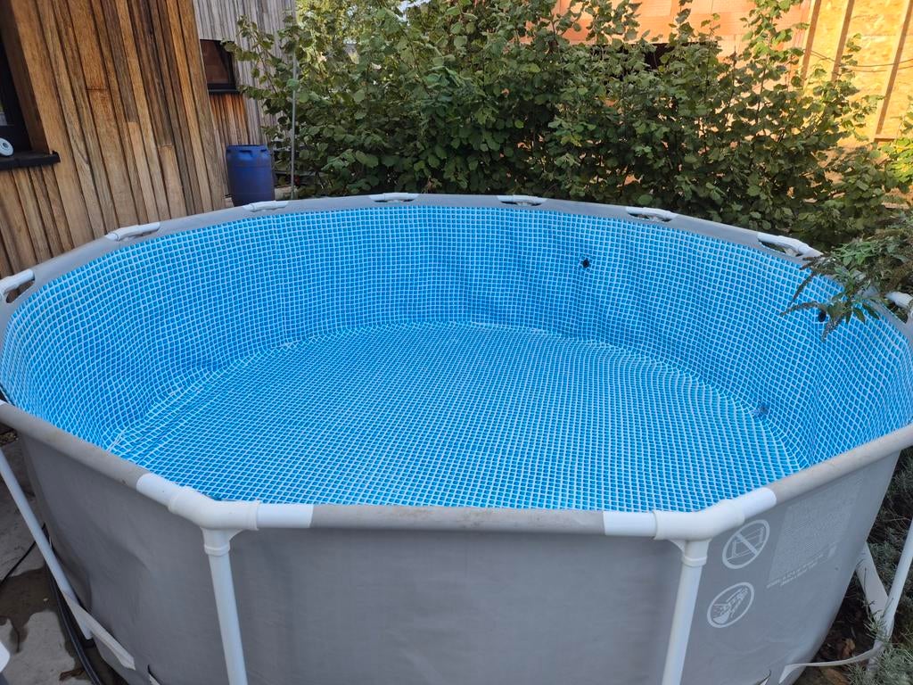 Zwembad Intex prism frame 366x99cm, Tuin en Terras, Zwembaden, Ophalen