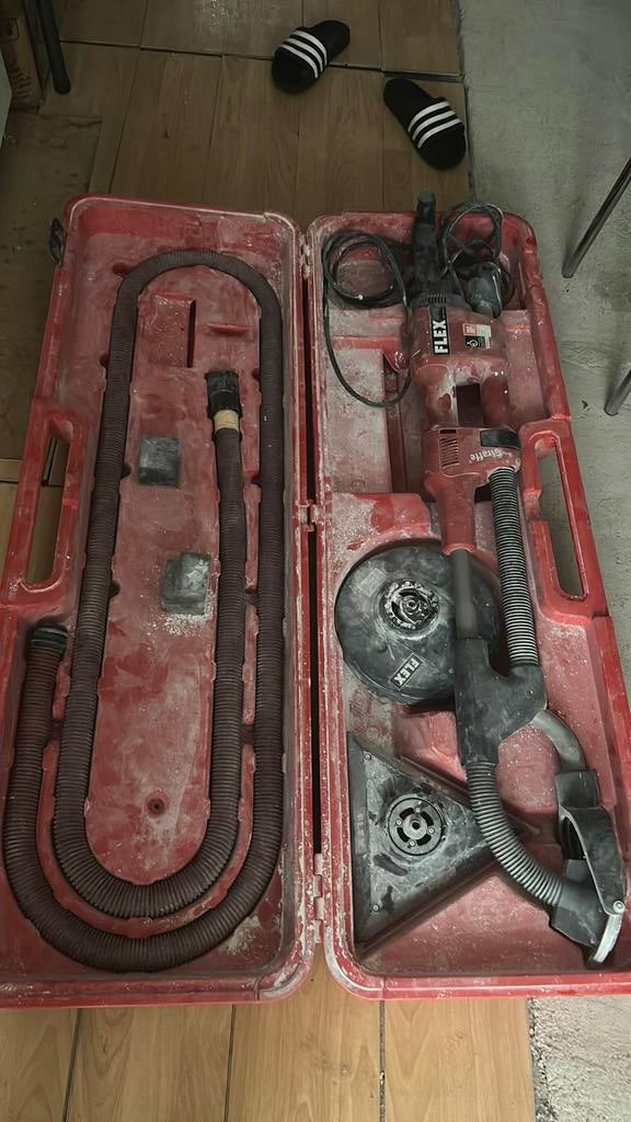 Flex Girafe 700 Machine Poncage de Mur, Enlèvement, Comme neuf