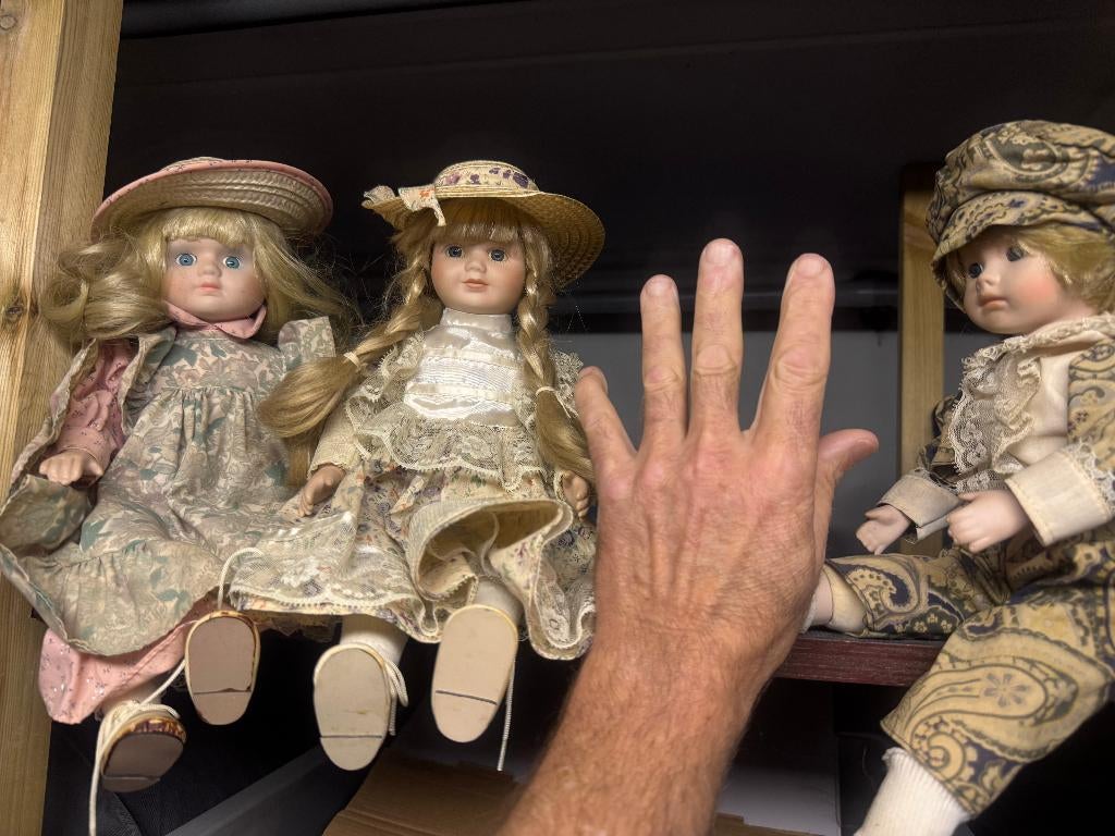 oude poppen, Ophalen, Gebruikt, Pop