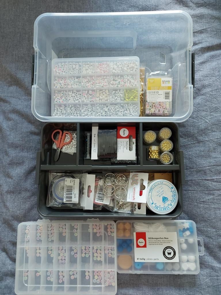 Parels en toebehoren om armbandjes zelf te maken, Ophalen, Nieuw