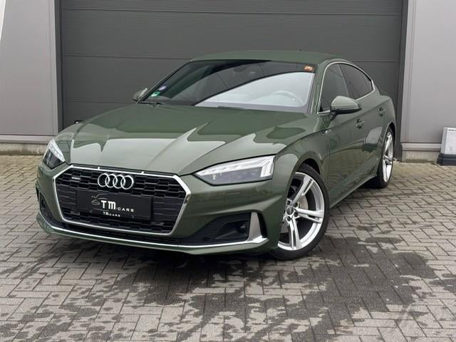Audi A5 benzine LED/adaptieve cruise controle, Auto's, 4 cilinders, 1984 cc, Alcantara, USB