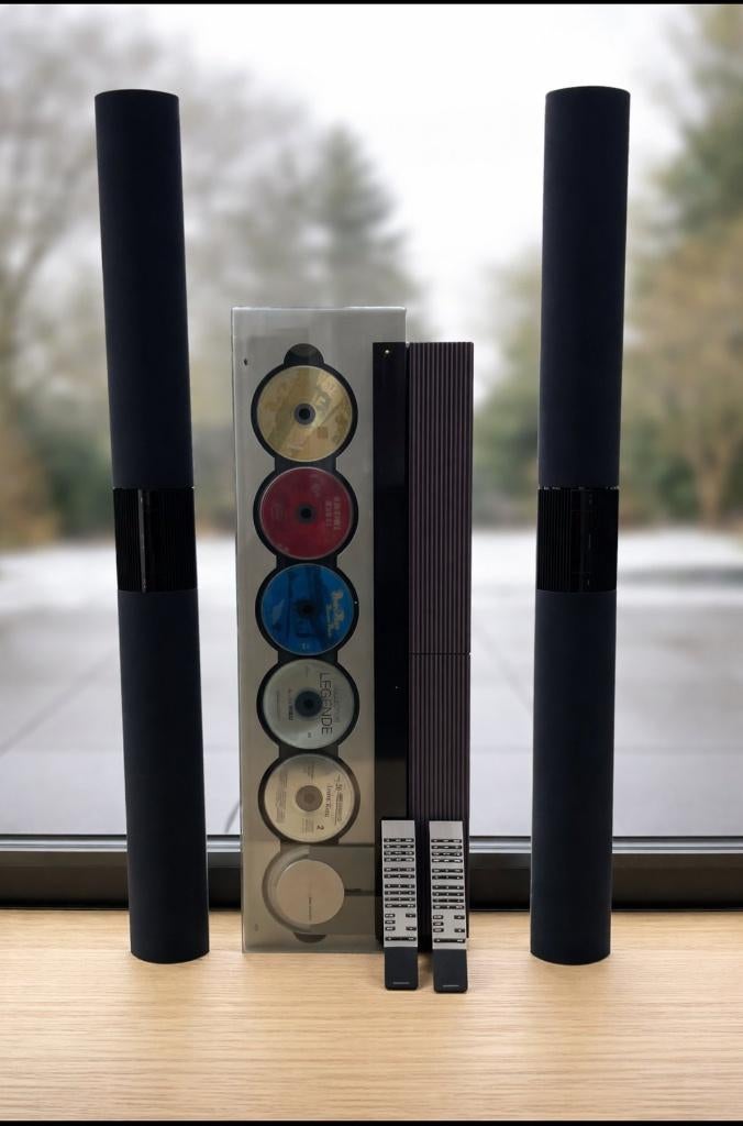 Bang & Olufsen - Beosound 9000 MK2 +  paar Beolab 3500, TV, Hi-fi & Vidéo, Chaîne Hi-fi, Comme neuf, Lecteur CD, Haut-parleurs