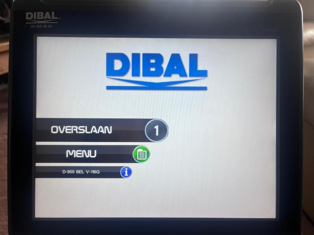 Professionele weegschaal Dibal, Zakelijke goederen, Ophalen