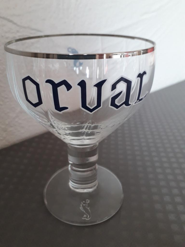 Orval glas (L 20 06 ), Ophalen of Verzenden, Nieuw, Bierglas