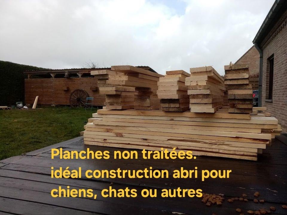 Planches de palettes, Bricolage & Construction, Bois & Planches, Pin, Comme neuf, Moins de 200 cm, Planche