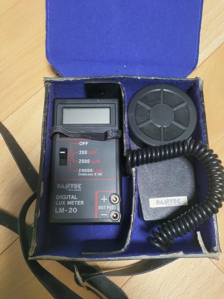 Luxmètre numérique professionnel Pantec  LM-20., Articles professionnels, Enlèvement ou Envoi, Utilisé, Autres types