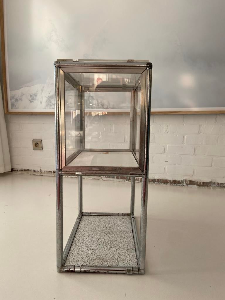 Vintage apothekerskast ophangmodel Chrome, Ophalen