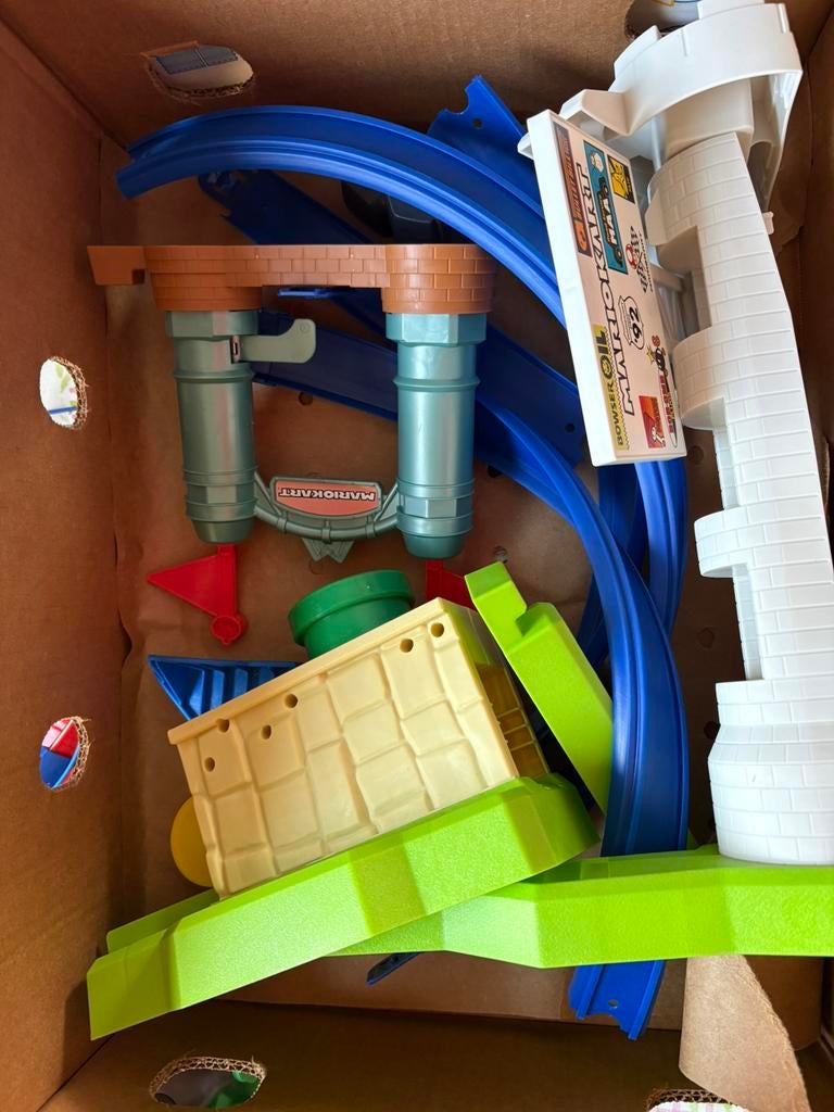 Mario Racebaan, Racebaan, Ophalen of Verzenden, Zo goed als nieuw, Handmatig