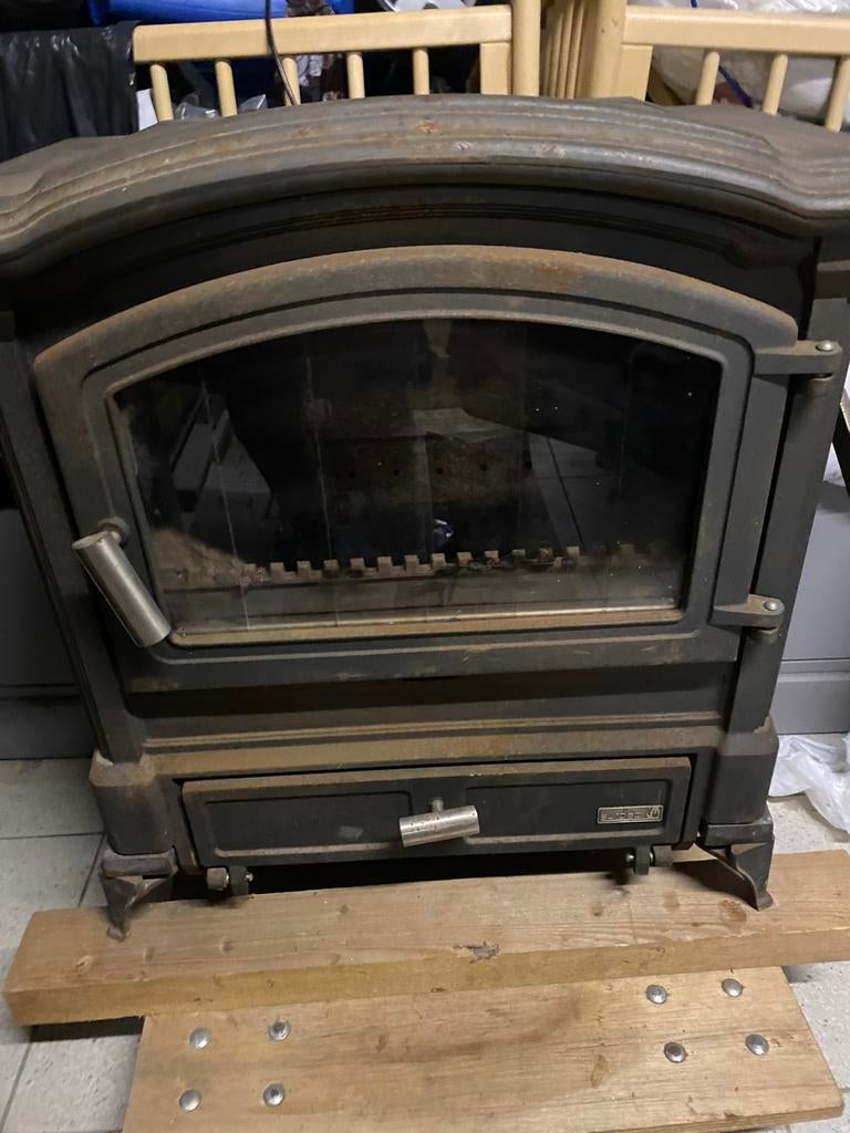 Poêle à bois, Maison & Meubles, Enlèvement, Utilisé, Bois, Poêle à bois