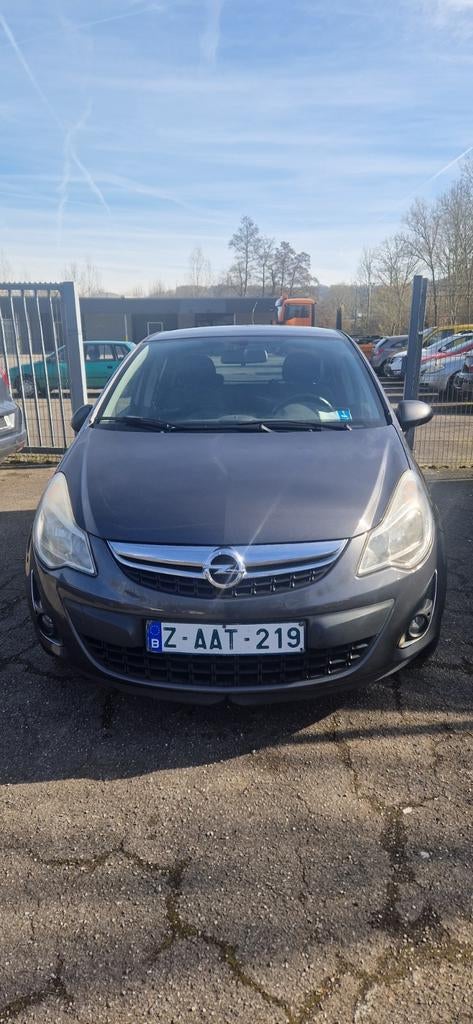 OPEL CORSA 12/2011 /140000 km LPG, Auto's, Euro 5, 63 zetels, Zwart, Elektrische ramen