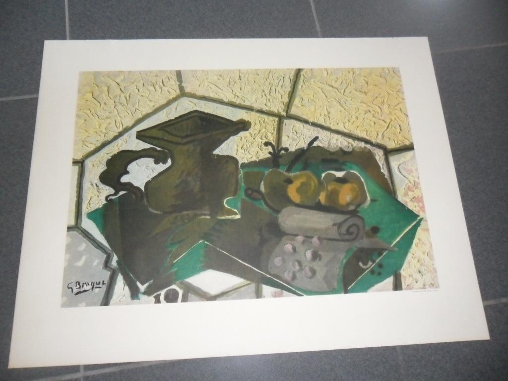 Lithographie de Georges Braque (Seine-et-Oise 1882 - Paris 1, Enlèvement ou Envoi