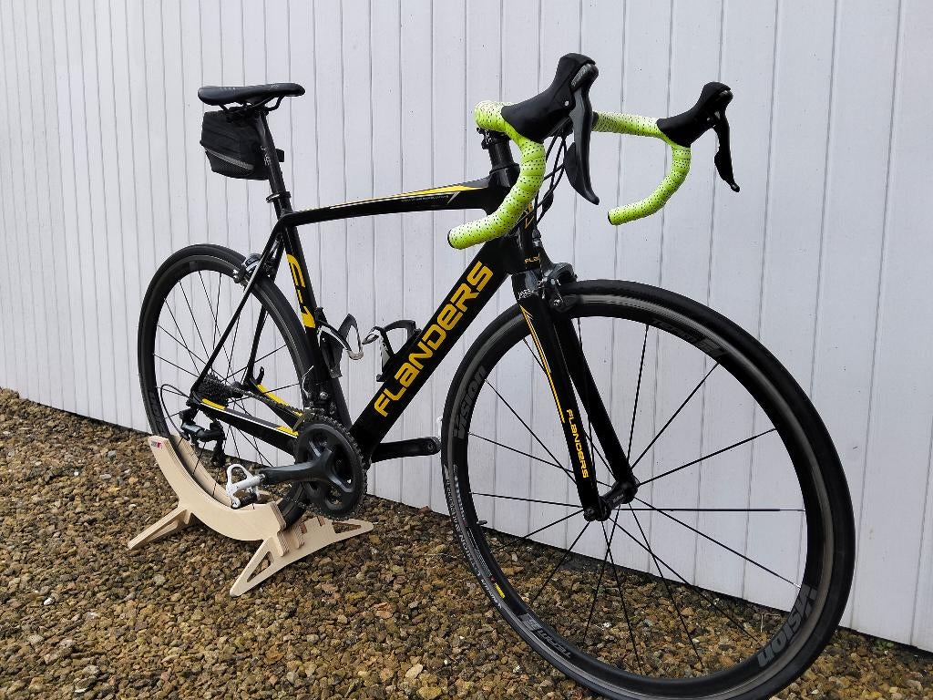 Flanders F1, Fietsen en Brommers, 53 tot 57 cm, Ophalen, Gebruikt, Carbon
