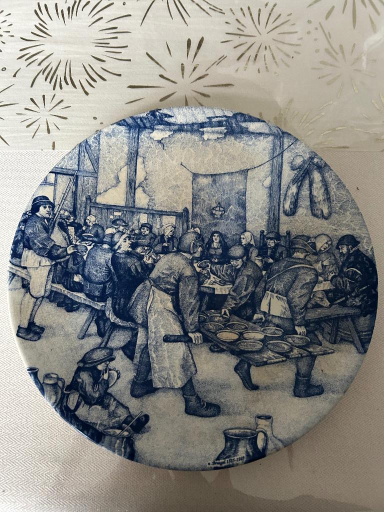 Assiette décorative, Enlèvement