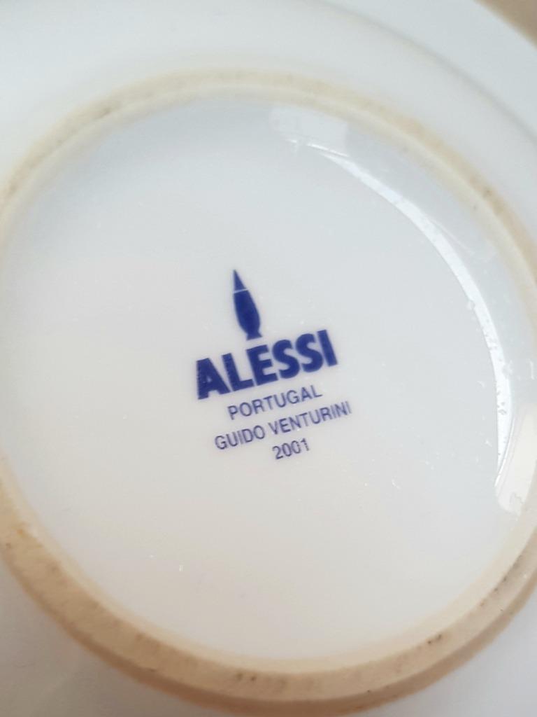 Alessi 3 Tasse et 3 Assiette Design Guido Venturini, Assiettes(s), Enlèvement, Utilisé, Autres styles