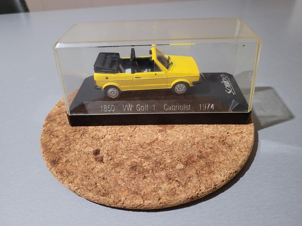 Modèle réduit Vw Golf 1 cabriolet Solido., Enlèvement ou Envoi