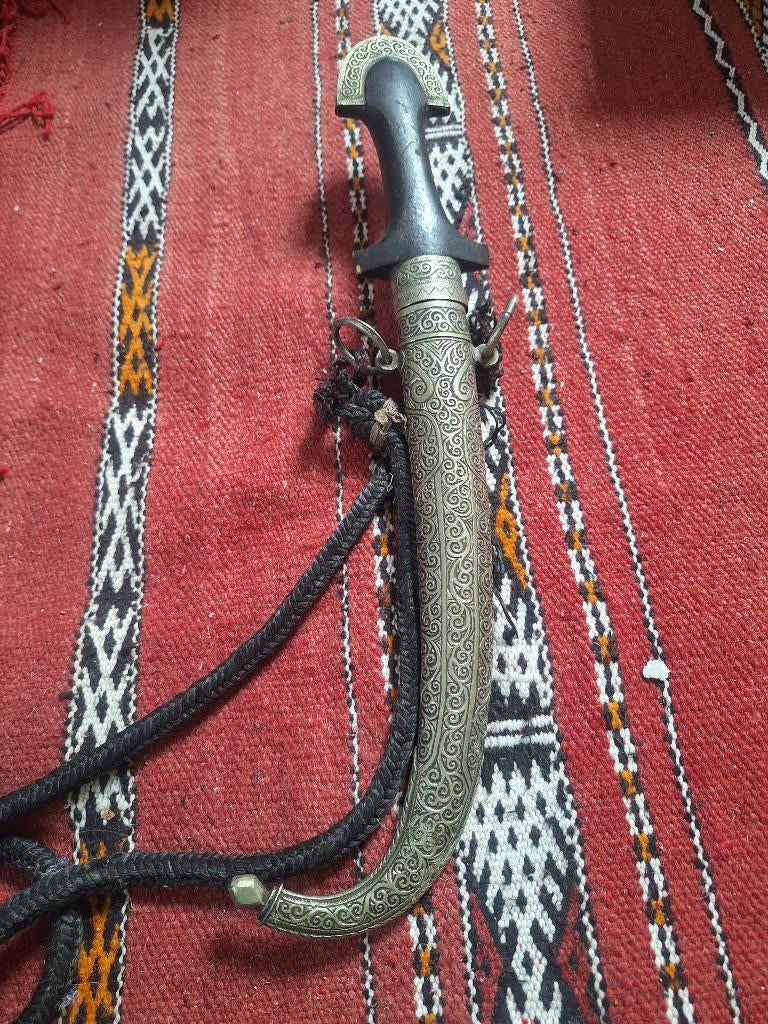 Dague  maroc, Antiquités & Art, Enlèvement ou Envoi