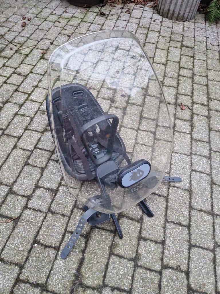 Yepp fietstoeltje mini met windscherm voorkant, Fietsen en Brommers, Ophalen