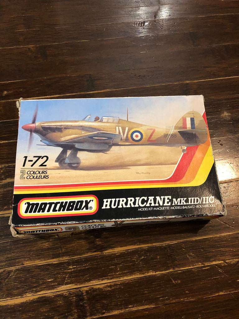 maquette matchbox avion hurricane 1/72, Autres marques, Comme neuf, Enlèvement, 1:72 à 1:144