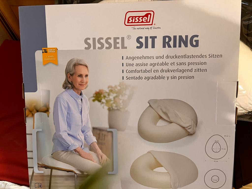 Zitring - Donut om te zitten, Maison & Meubles, Enlèvement, Comme neuf