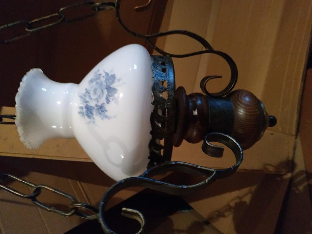 3 lusters, Huis en Inrichting, Lampen | Wandlampen, Hout, Ophalen