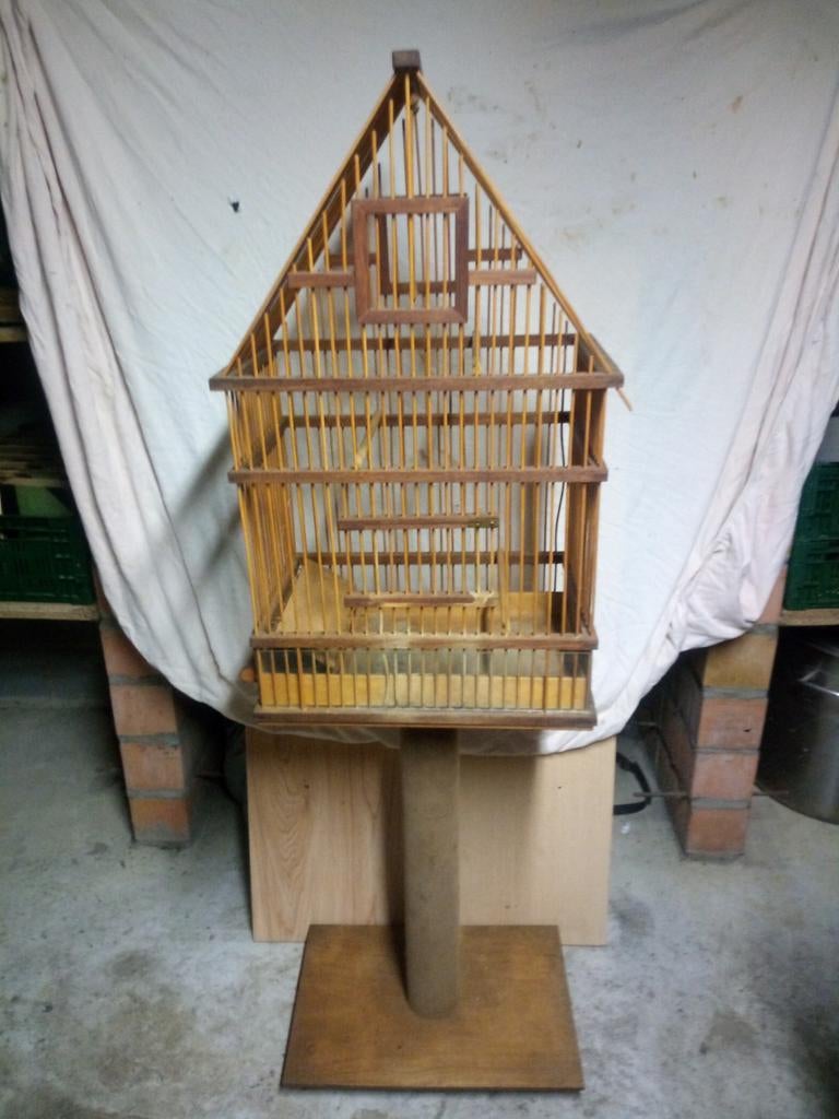 Ik heb een mooi vogel kooi in volledige houdt bewerking  is, Dieren en Toebehoren, Ophalen