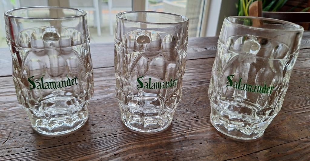 Bierglas Salamander, Ophalen of Verzenden, Bierglas