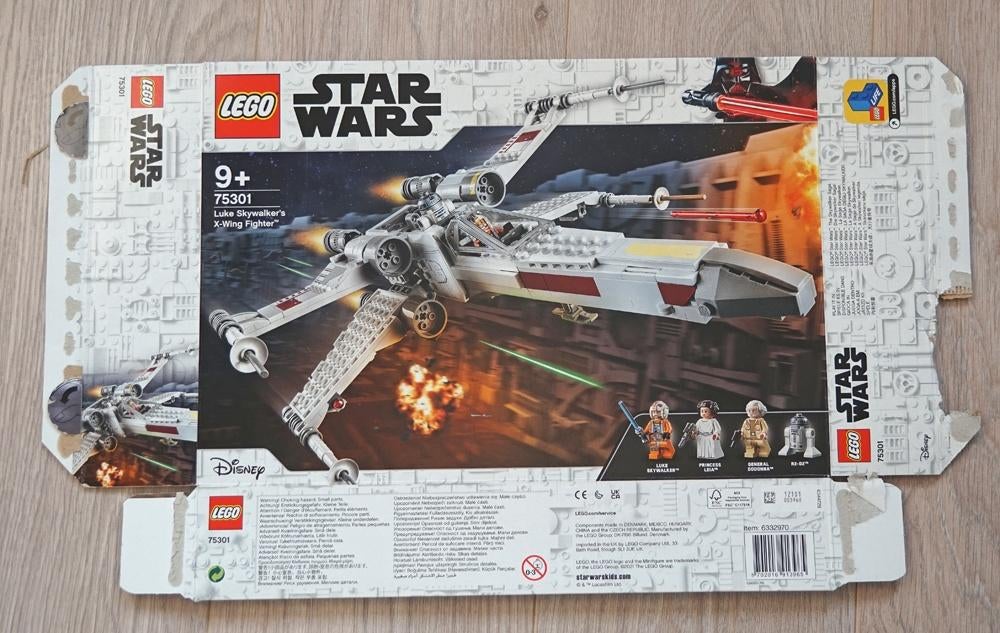LEGO Star Wars – X-wing (100% compleet), Kinderen en Baby's, Speelgoed | Duplo en Lego, Zo goed als nieuw, Lego, Complete set