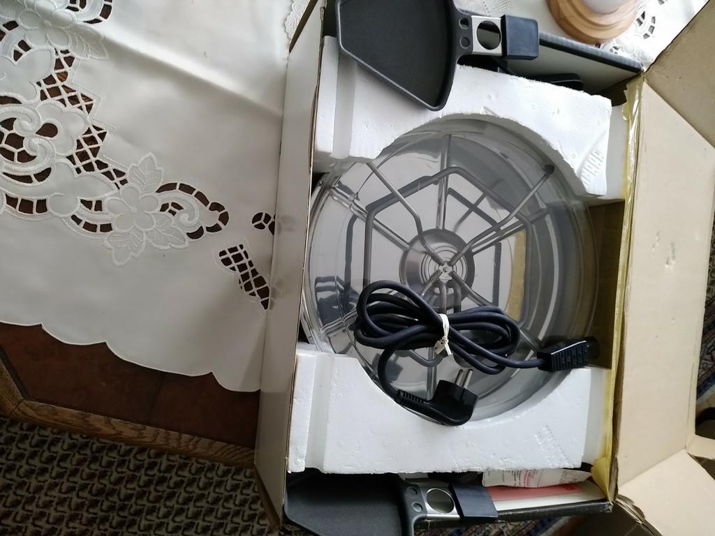 raclette/ grill, Huis en Inrichting, Ophalen, Nieuw