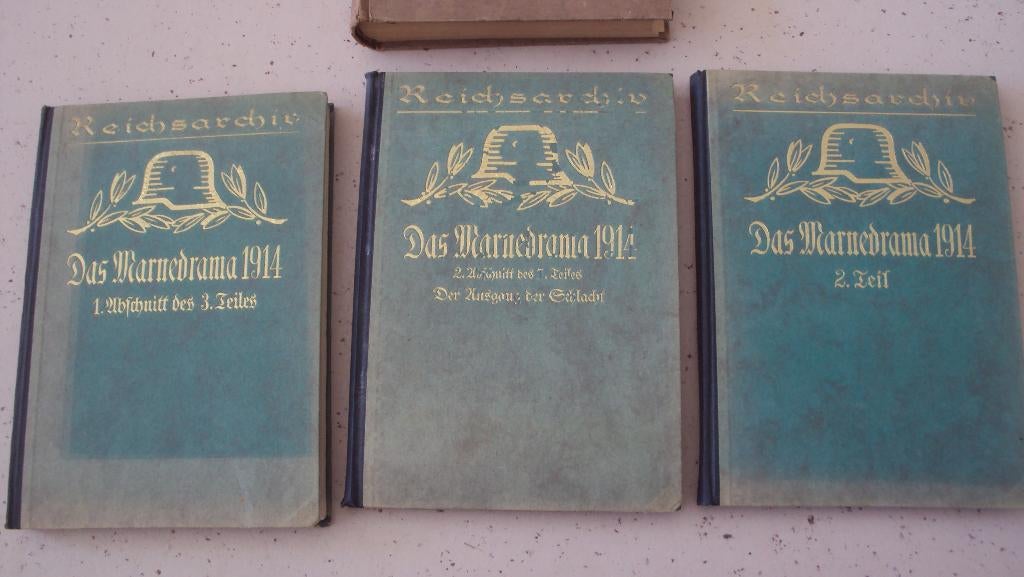 ww1 lot decoratieve boekjes Duitsland, Ophalen of Verzenden