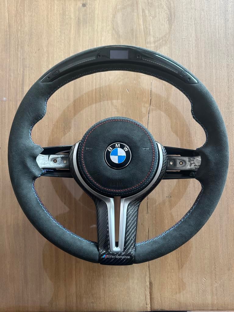 BMW F-Serie LED Stuur – Volledig Alcantara met LED Display!, Auto-onderdelen, Ophalen, BMW