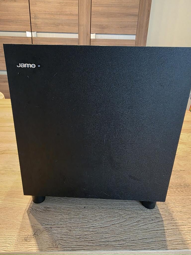Zware Jamo SUB210 Subwoofer, Audio, Tv en Foto, Ophalen, Gebruikt, Subwoofer, 120 watt of meer