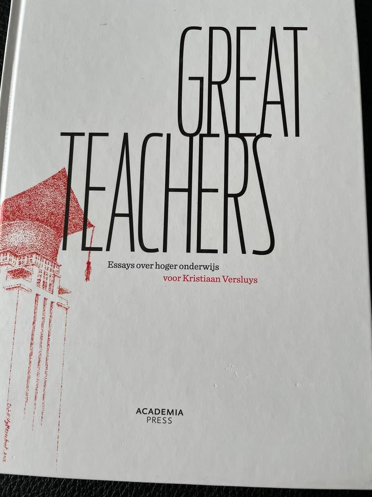 Great Teachers - voor Kristiaan Versluys - essays over HO, Boeken, Ophalen, Zo goed als nieuw