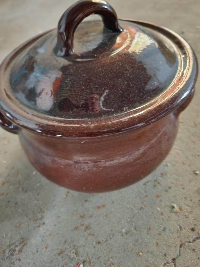 Marmite en terre cuite, Enlèvement ou Envoi