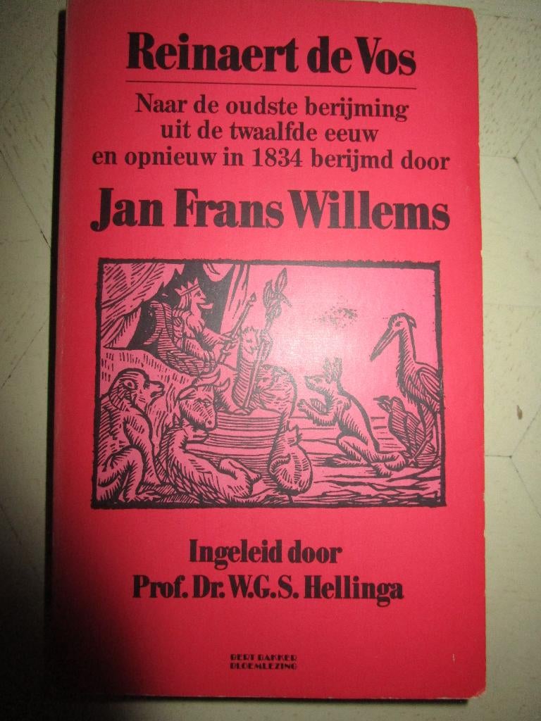 Reinaert de vos - Jan Frans Willem, Ophalen of Verzenden