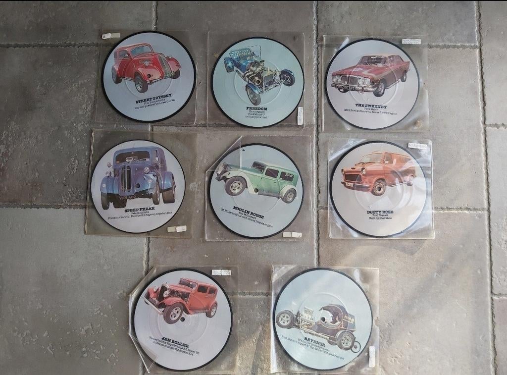 Série de 8 vinyls rock 50', CD & DVD, Vinyles | Rock, Enlèvement ou Envoi, Comme neuf