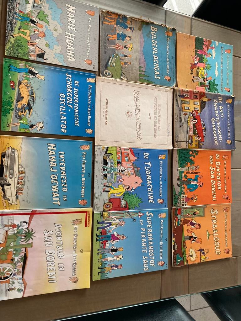 Piet pienter en Bert Bibber, Gelezen, Verzenden, Europa, POM