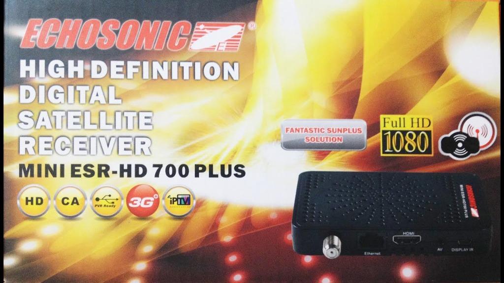 Décodeur Satellite Echosonic, TV, Hi-fi & Vidéo, Enlèvement, Comme neuf, Autres marques