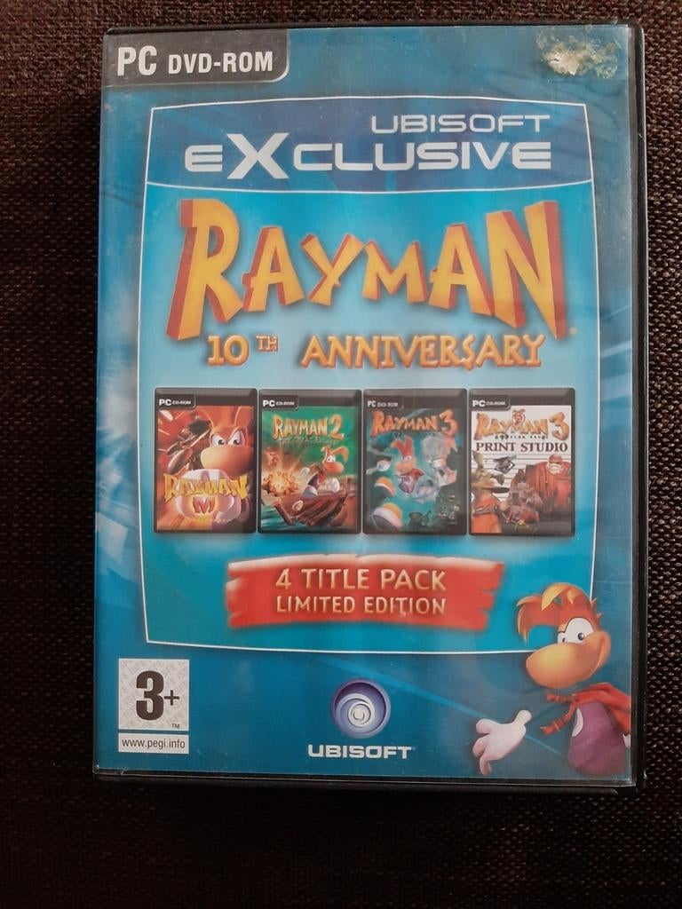 Jeu PC Rayman 10ème anniversaire, Consoles de jeu & Jeux vidéo, Enlèvement ou Envoi, Comme neuf