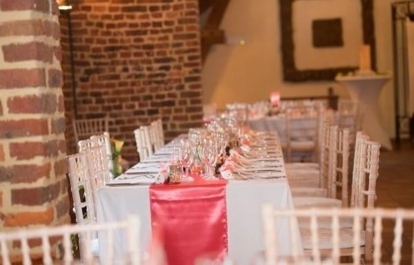 Lot 14 chemin de table corail déco table mariage, Ophalen, Zo goed als nieuw