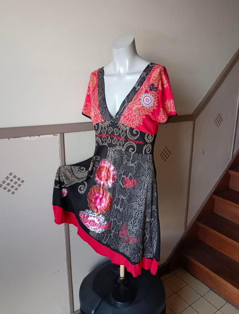 Desigual kleine XL, Kleding | Dames, Jurken, Ophalen of Verzenden, Zo goed als nieuw, Maat 46/48 (XL) of groter