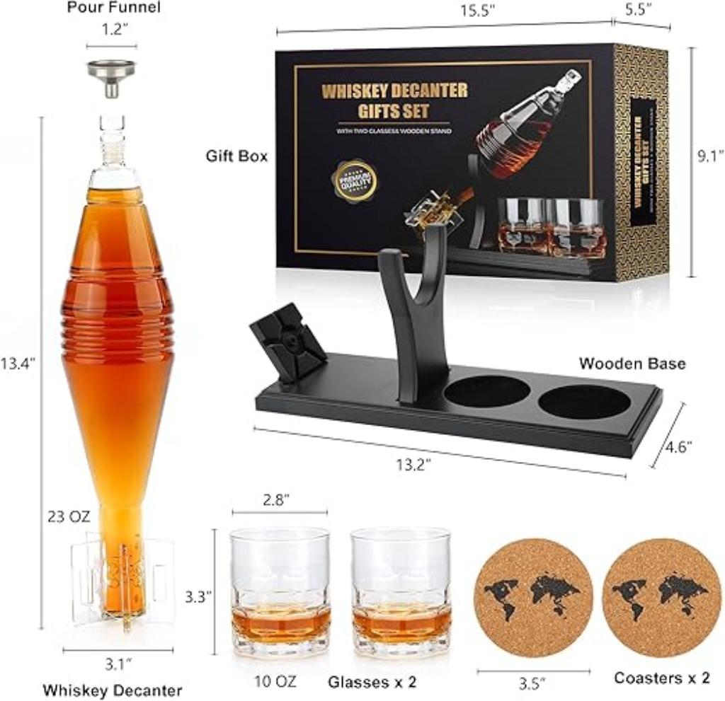 Carafe à whisky LIVRAISON RAPIDE ET GRATUITE, Envoi