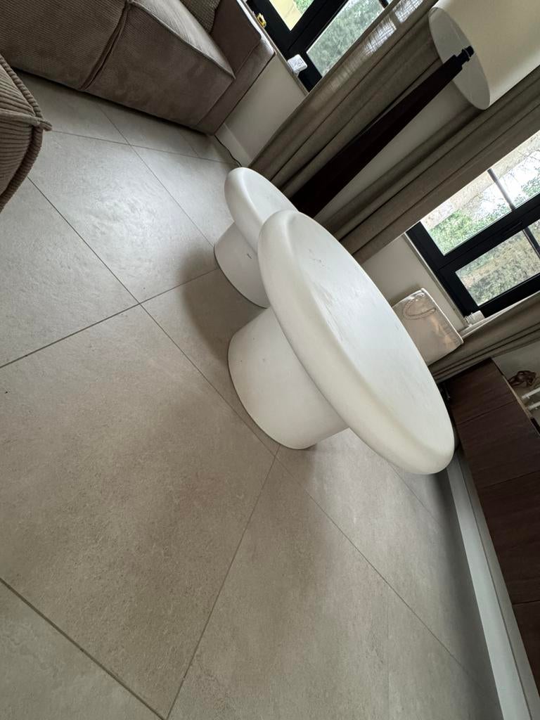 Salontafel addaia kave home, Ophalen, Gebruikt, 50 tot 100 cm, Rond