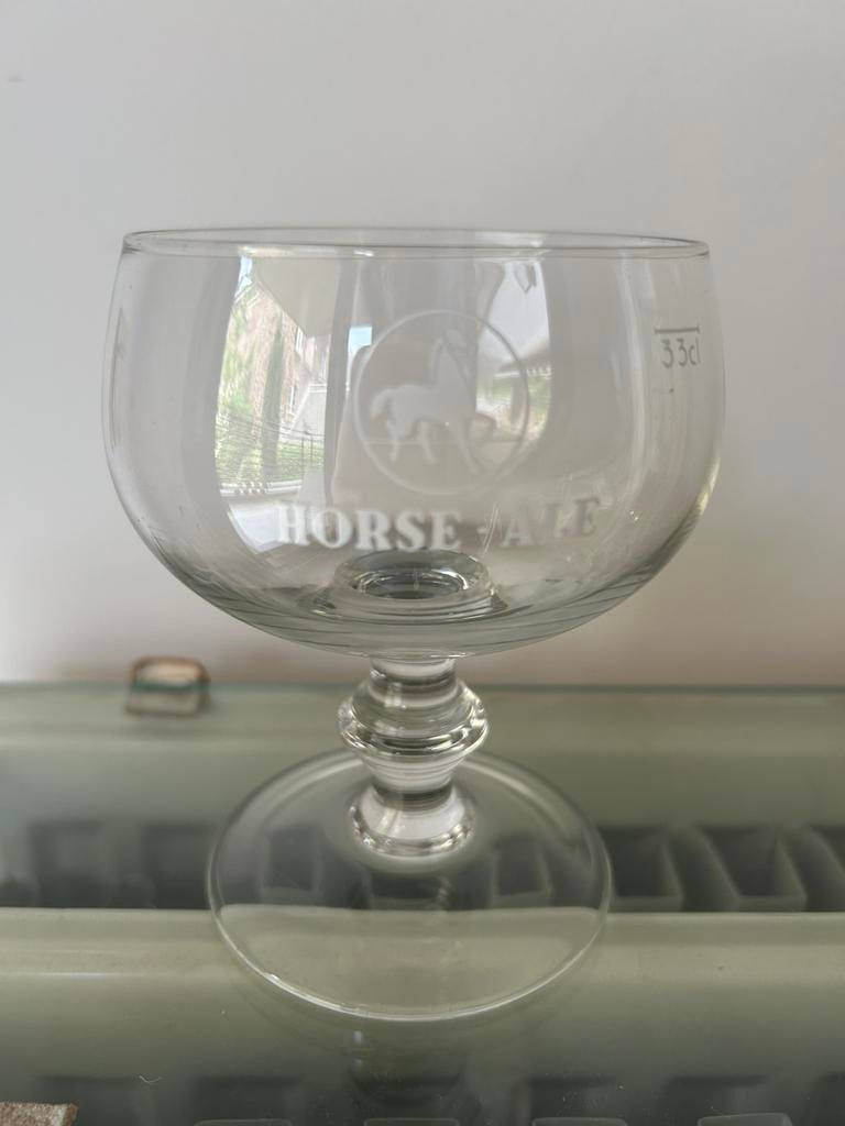 Bierglas Horse - Ale 33cl, Verzamelen, Biermerken, Ophalen, Zo goed als nieuw
