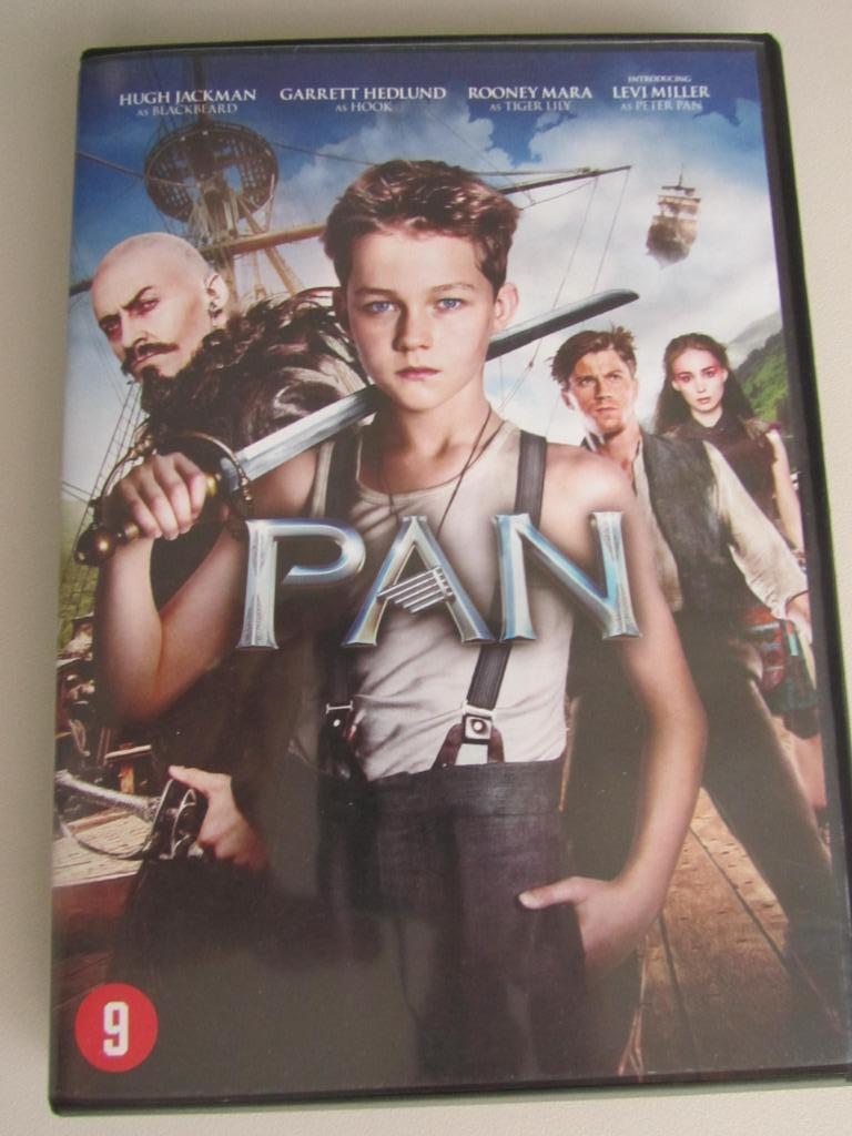 DVD PAN (Peter Pan verfilming met Hugh Jackman), Vanaf 9 jaar, Ophalen of Verzenden, Gebruikt