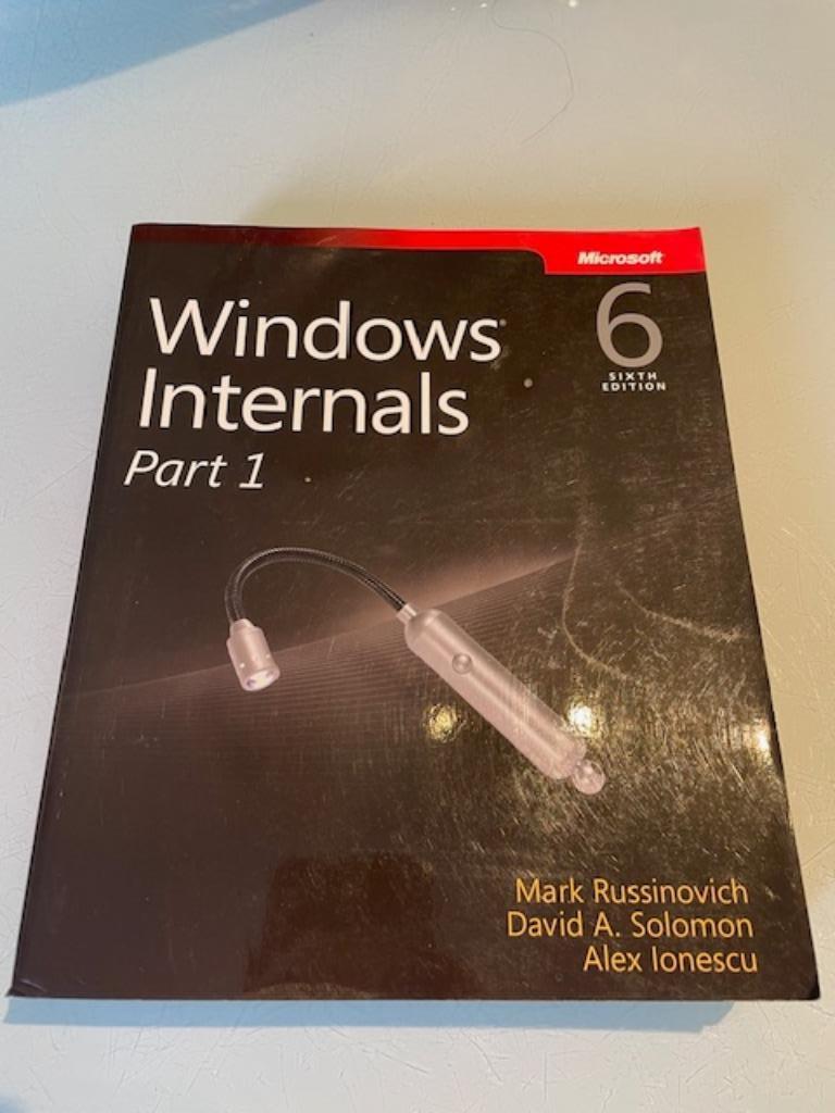 Windows internals part1, Ophalen, David A. Solomon, Besturingssystemen, Zo goed als nieuw