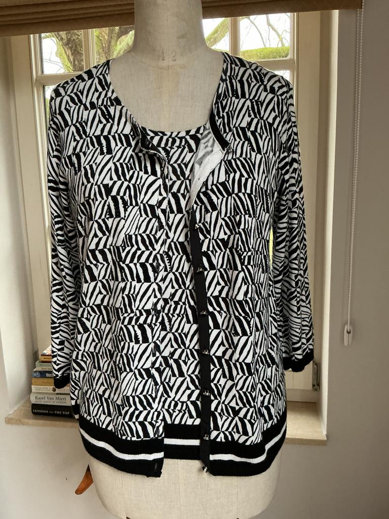 Twinset (2 stuks) van Leo & Ugo , maat S, Kleding | Dames, Ophalen of Verzenden, Zo goed als nieuw