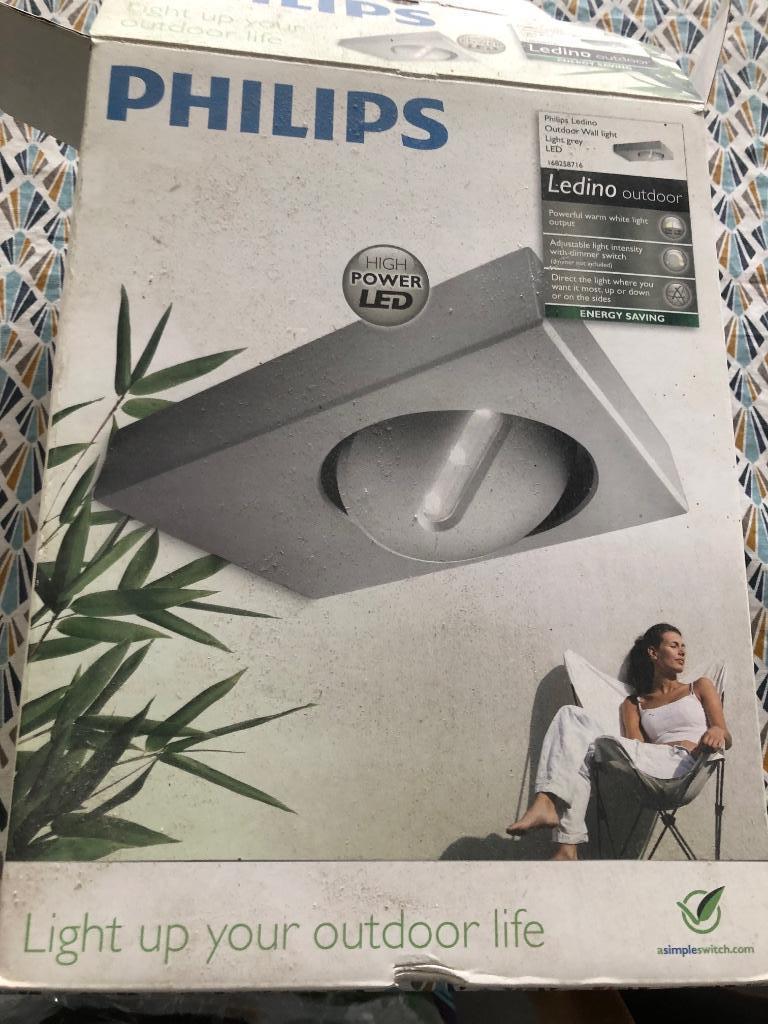 Lampe led extérieure, Jardin & Terrasse, Éclairage extérieur, Neuf, LED, Aluminium, Appliques murales