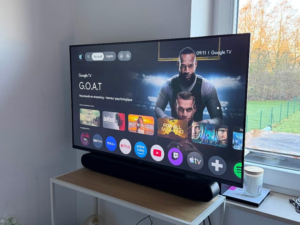 TV Essential-B QLED 4K 43", Autres marques, QLED, Enlèvement ou Envoi, 50 Hz