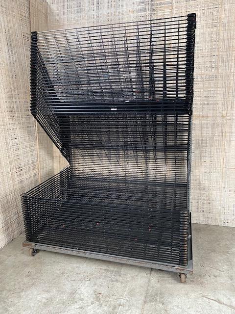 Zeefdruk droogrek AFM.118/160cm., Hobby en Vrije tijd, Ophalen, Gebruikt