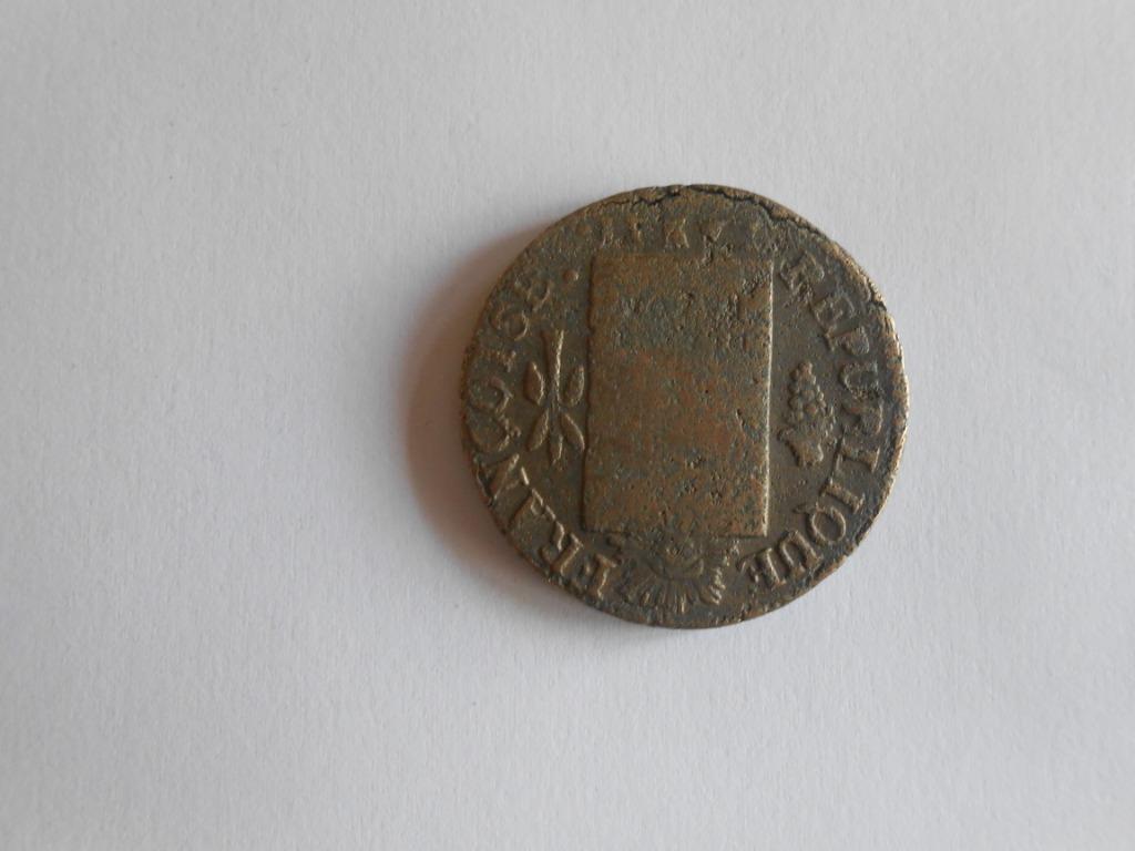 liberte egalite fraternite 1793, Ophalen, Frankrijk, Losse munt